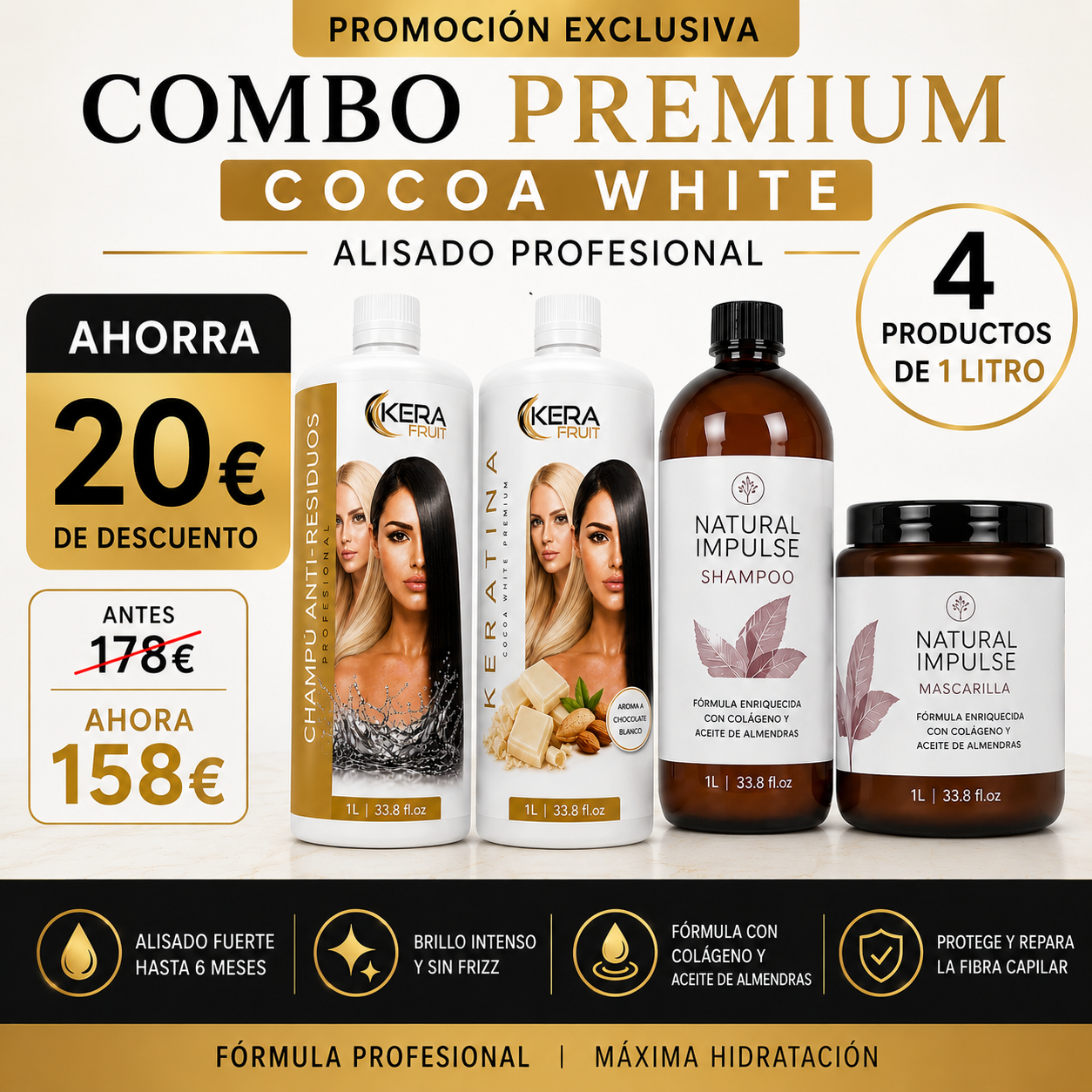 KeraFruit Cocoa WHITE PREMIUM