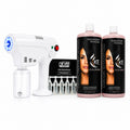 Pistola Pulverizadora + Proteinas Reparadoras + Kit Keratina Cocoa 1L