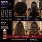 COMBO Keratina Black Afro + Botox Capilar