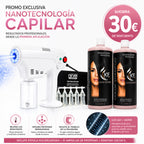 Pistola Pulverizadora Nanotecnología Capilar + 10 Proteínas Reparadoras
