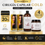 KIT Cirugía Capilar GOLD KeraFruit 1L (Reparador)