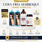 Kit Keratina KeraFruit Cera Fría Marroquí (Aroma Vital)