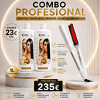 Promoción Keratina Cocoa White Premium + Plancha de Infrarrojos