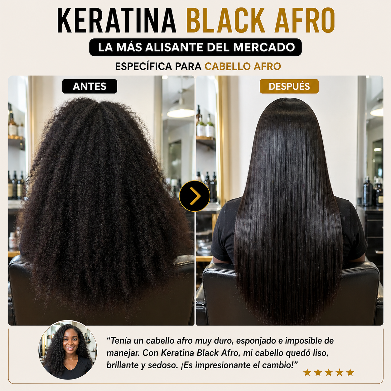 Keratina Black Afro KeraFruit (Ultra Alisante)