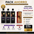 COMBO Keratina Black Afro + Botox Capilar