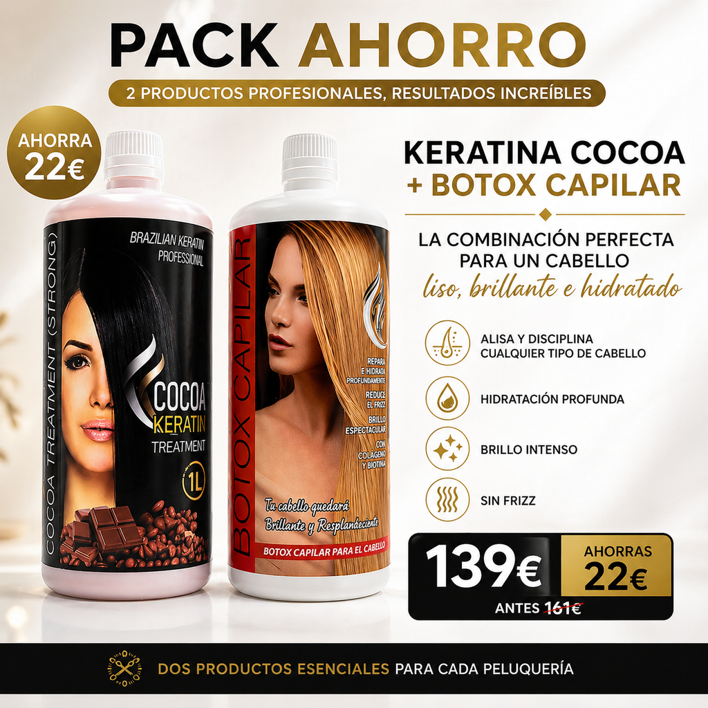 Combo Keratina Cocoa + Botox Capilar KeraFruit