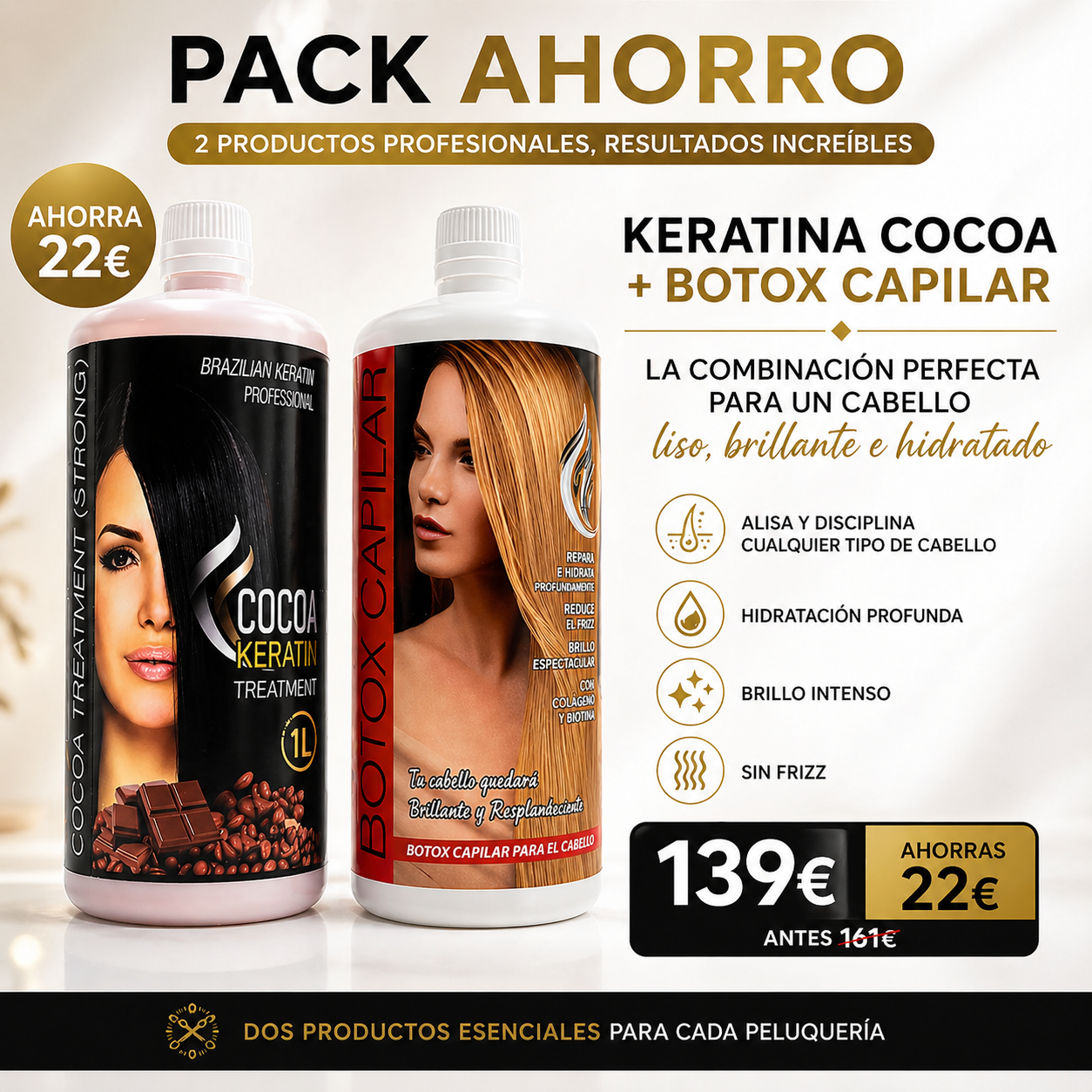 Combo Keratina Cocoa + Botox Capilar KeraFruit