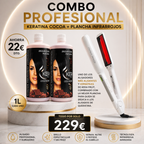 Combo Keratina Cocoa 1L + Plancha de Infrarrojos