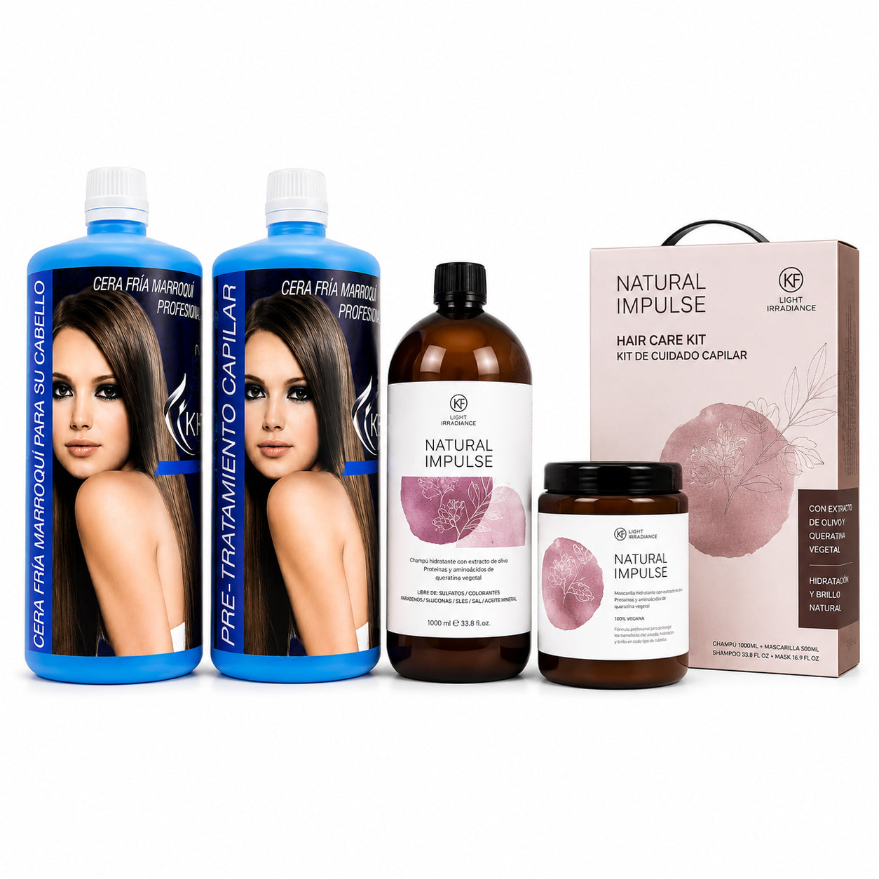 Oferta KERA FRUIT Cera Fría + KIT Post Alisado